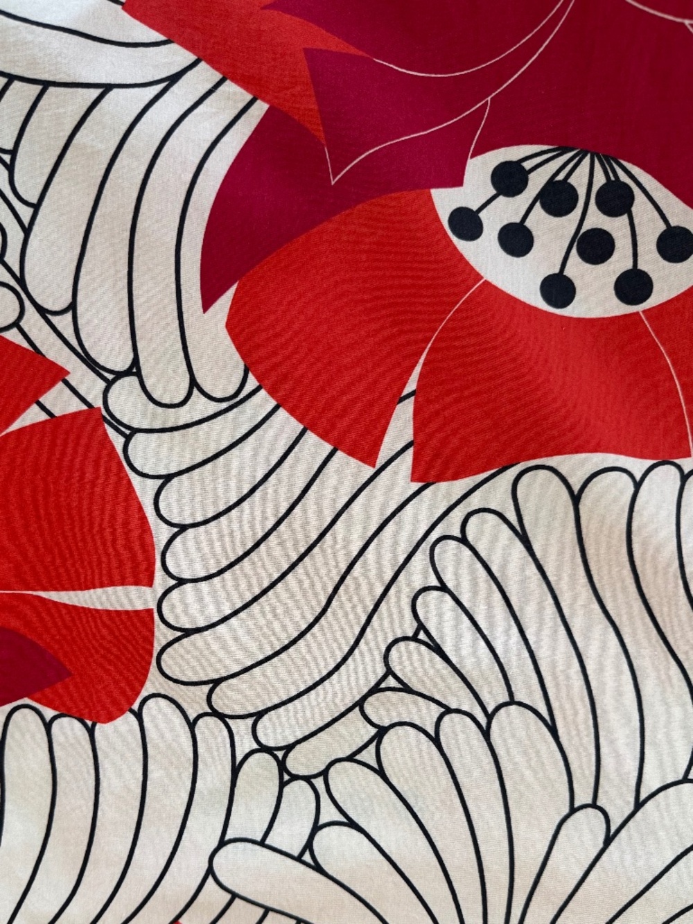 NWT, FRANCES VALENTINE, MINNOW DRESS IN DARLING JAPANESE POPPY PRINT - Picture 10 of 16